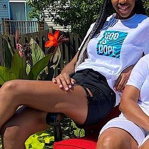 ✨God Is Dope Tees- Exotic Print-Blue